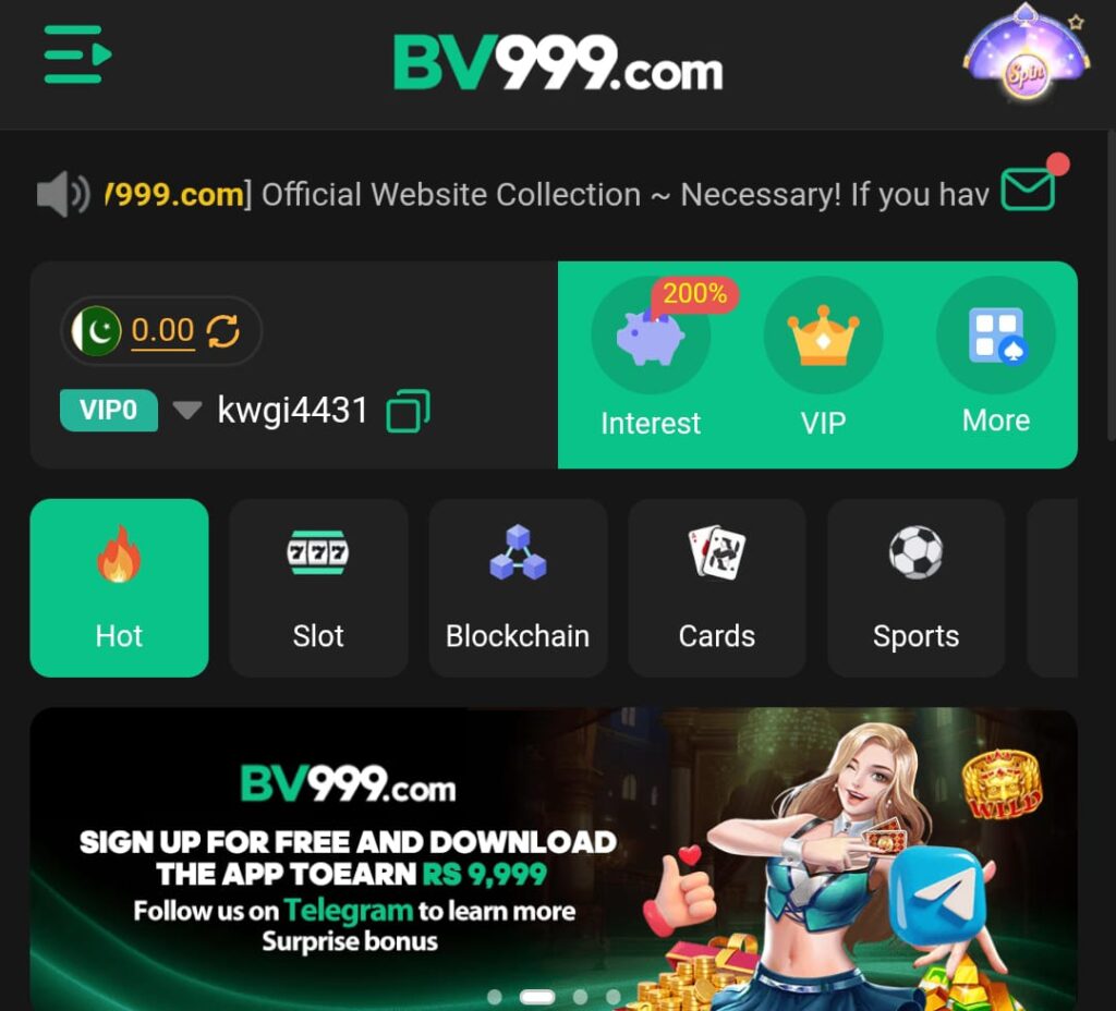  bv999 game